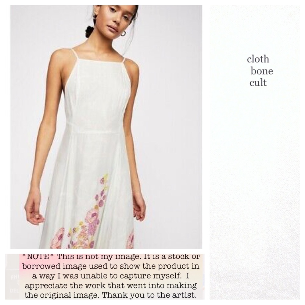 ✨NWT✨ FREE PEOPLE🌼 “Embrace It” MAXI DRESS (M)